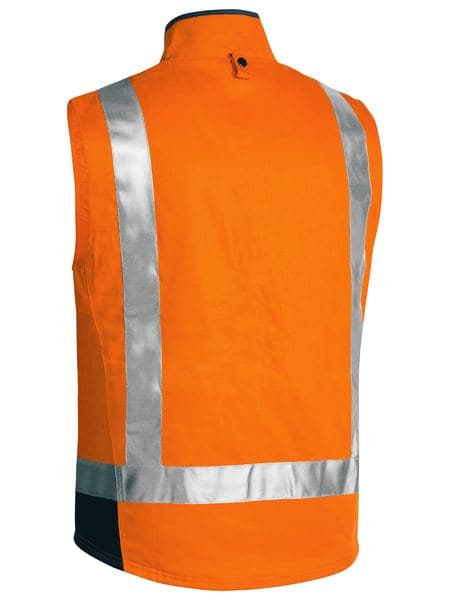 Bisley 3M Taped Hi Vis 3 in 1 Drill Jacket (BJ6970T) - Trade Wear