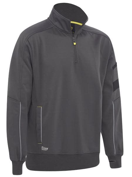 Bisley Bisley 1/4 Zip Work Fleece Pullover (BK6924) - Trade Wear