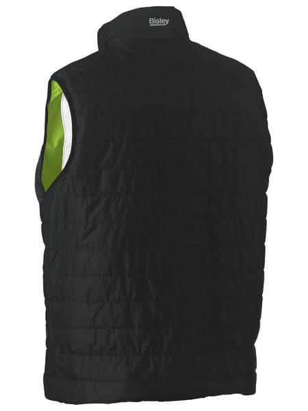 Bisley Bisley Taped Hi Vis Reversible Puffer Vest (BV0330HT) - Trade Wear
