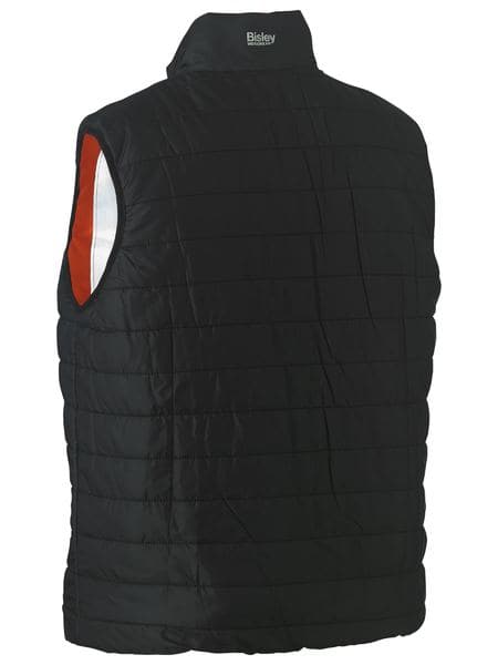 Bisley Bisley Taped Hi Vis Reversible Puffer Vest (BV0330HT) - Trade Wear