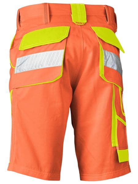 Bisley Bisley Double Hi Vis Short (BSH1411) - Trade Wear