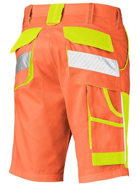 Bisley Bisley Double Hi Vis Short (BSH1411) - Trade Wear