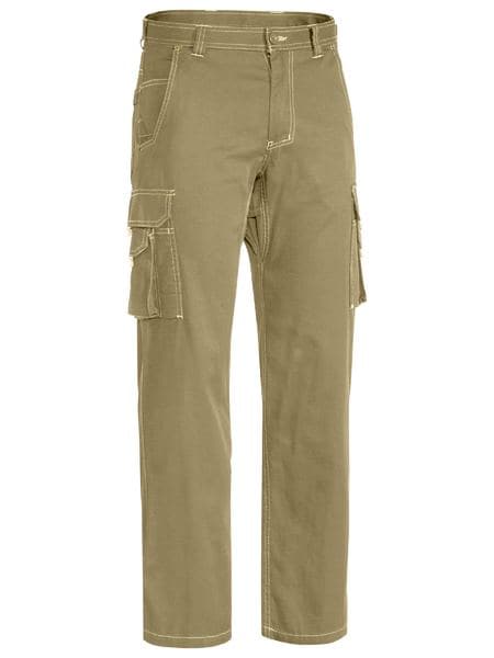 Bisley Cool Vented Light Weight Cargo Pant - Khaki (BPC6431)