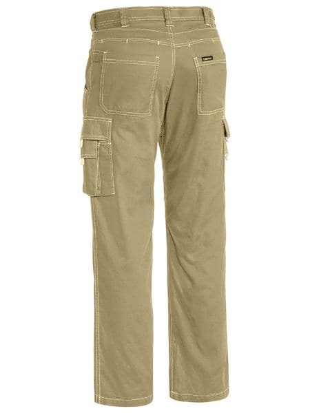 Bisley Cool Vented Light Weight Cargo Pant - Khaki (BPC6431)