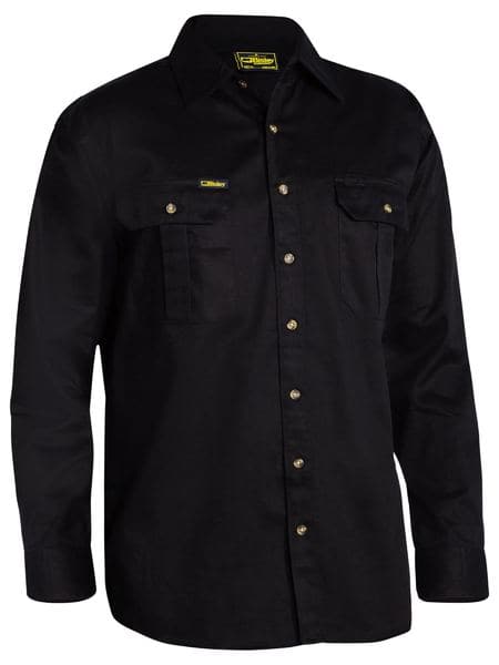 Bisley Bisley Original Cotton Drill Shirt - Long Sleeve (BS6433) - Trade Wear