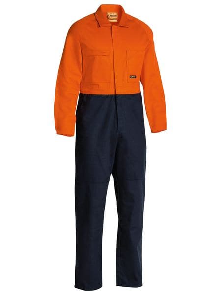 Bisley Bisley 2 Tone Hi Vis Coveralls Regular Weight (BC6357) - Trade Wear