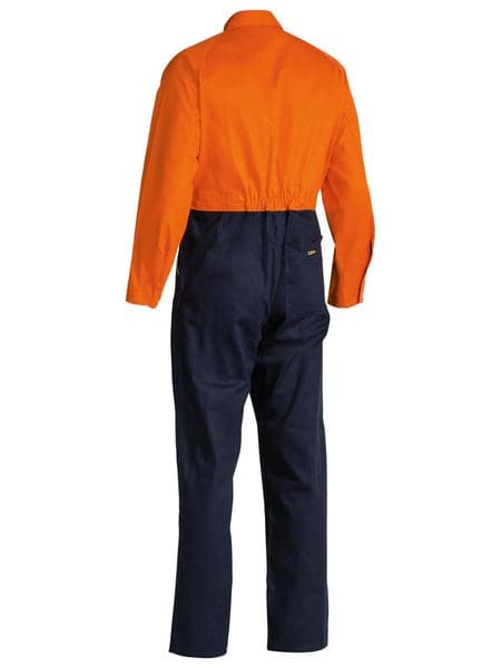 Bisley Bisley 2 Tone Hi Vis Coveralls Regular Weight (BC6357) - Trade Wear