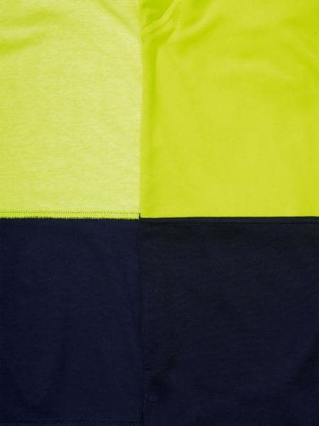 Bisley Bisley 2 Tone Hi Vis Polo Shirt Short Sleeve (BK1234) - Trade Wear