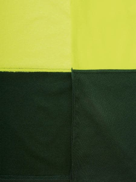 Bisley Bisley 2 Tone Hi Vis Polo Shirt Short Sleeve (BK1234) - Trade Wear