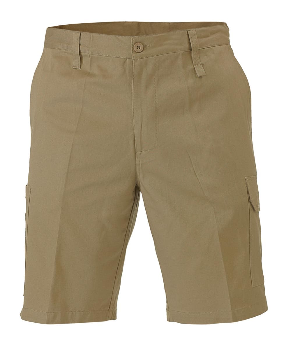 Bisley Cool Lightweight Utility Short - Khaki (BSH1999) - Trade Wear