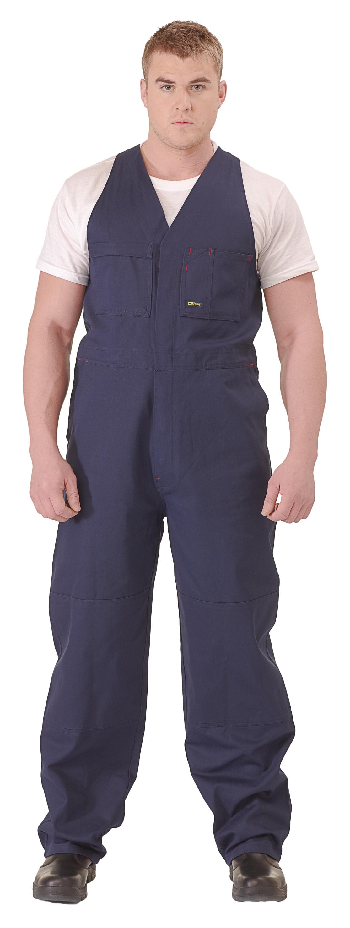 Bisley Action Back Overalls - Navy (BAB0007) - Trade Wear