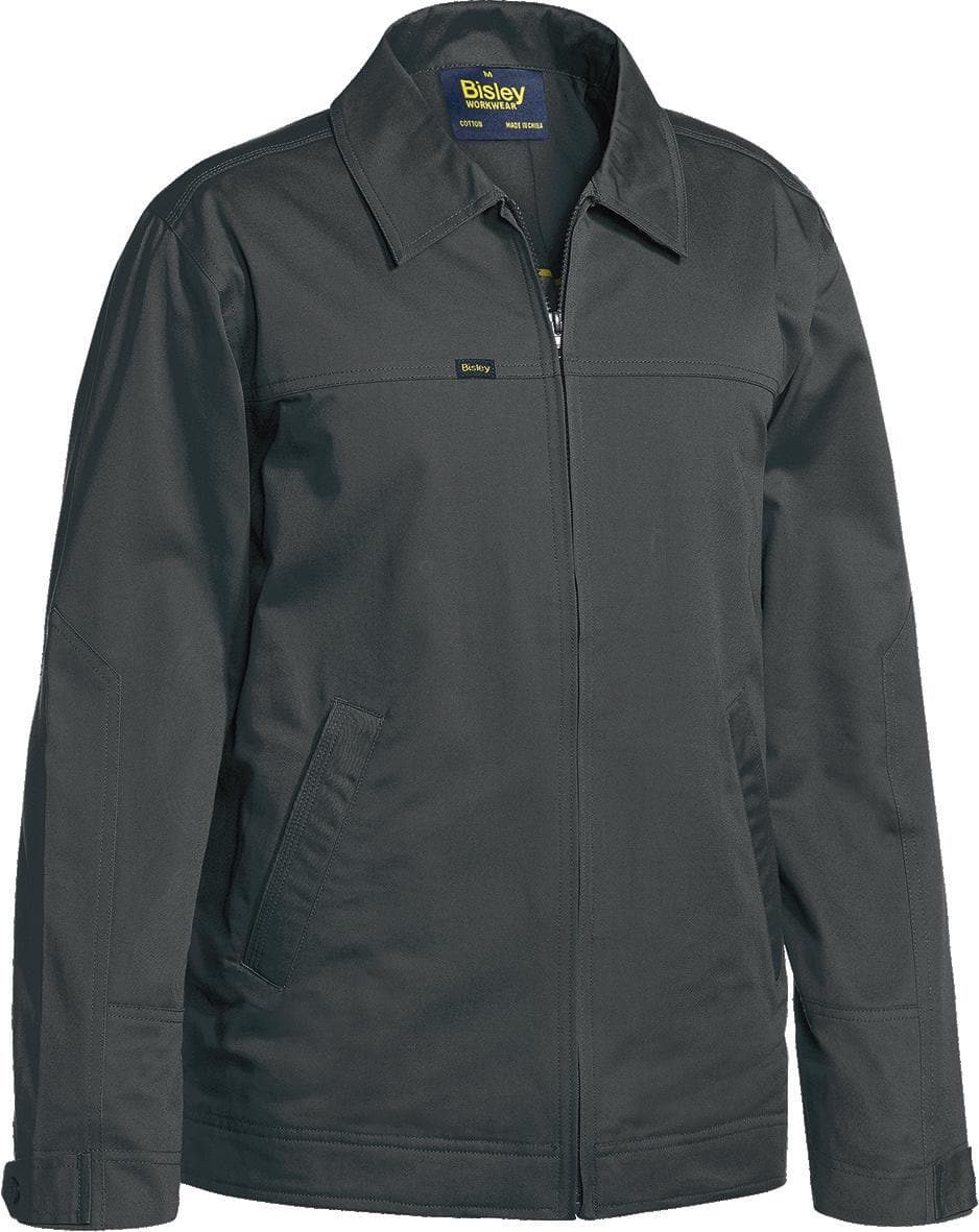Bisley Cotton Drill Jacket with Liquid Repellent Finish Tradewear