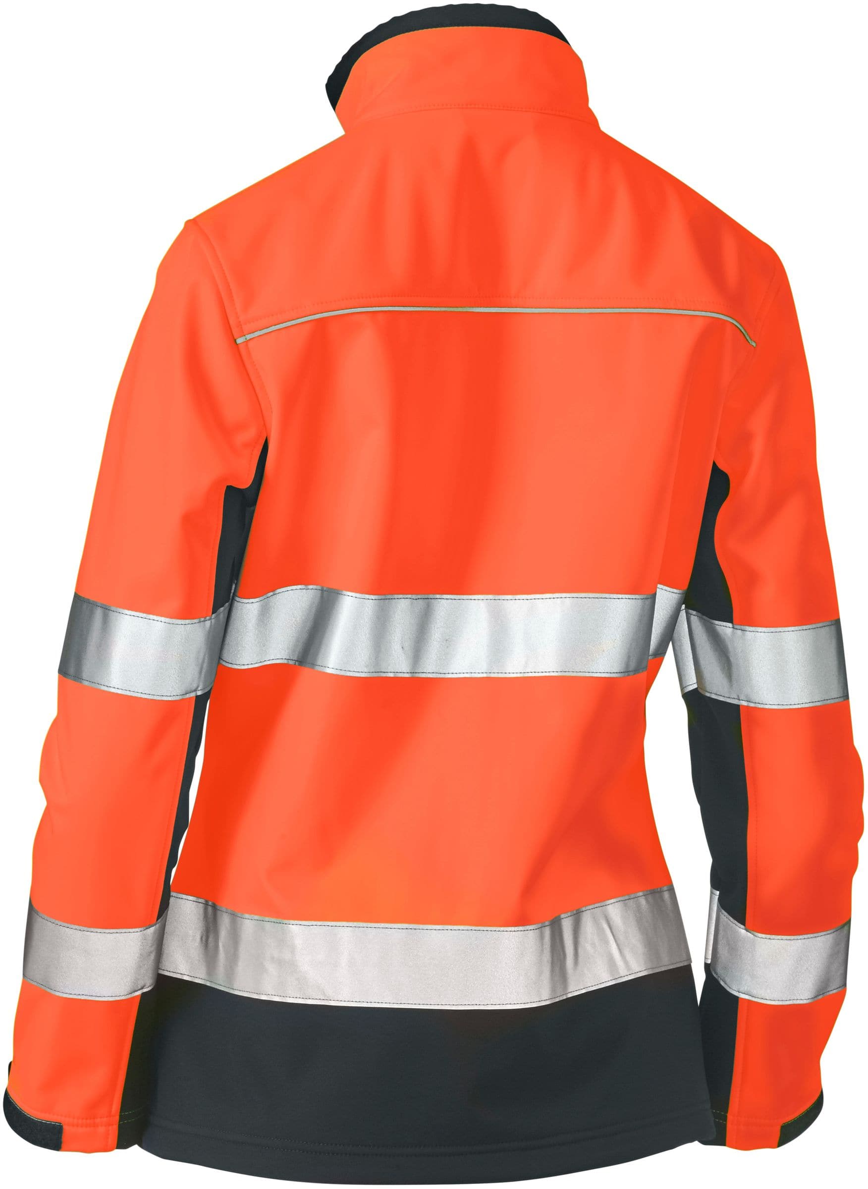 Bisley Bisley Womens Taped Two Tone Hi Vis Soft Shell Jacket (BJL6059T) - Trade Wear