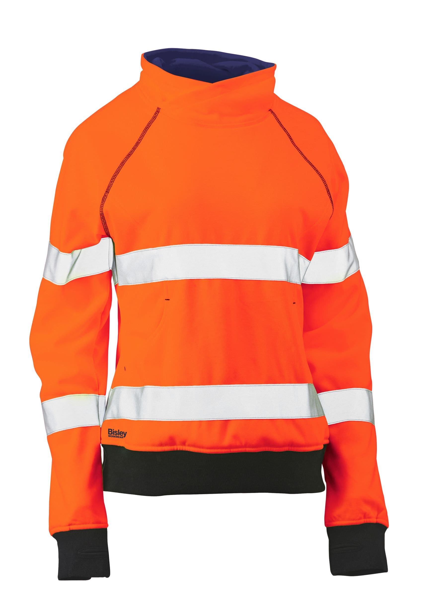 Bisley Bisley Womens Taped Hi Vis Fleece Jumper (BKL6818T) - Trade Wear