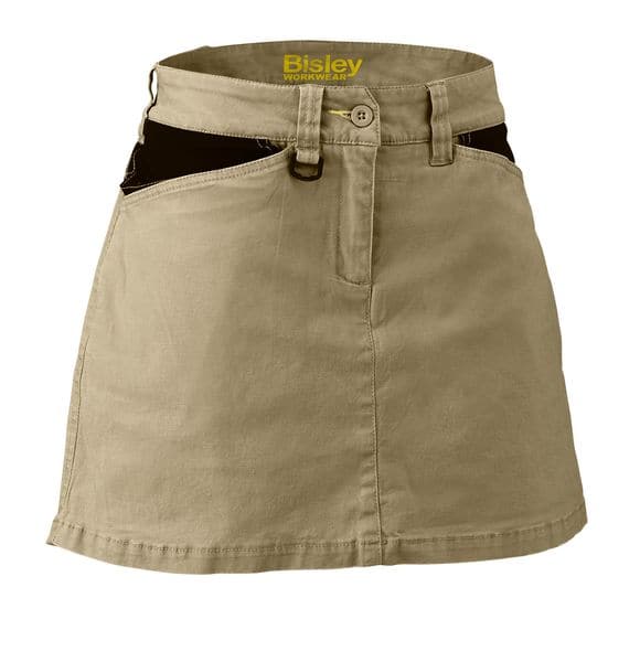 Bisley Bisley Womens Flex and Move™ Stretch Cotton Skort (BLS1024) - Trade Wear