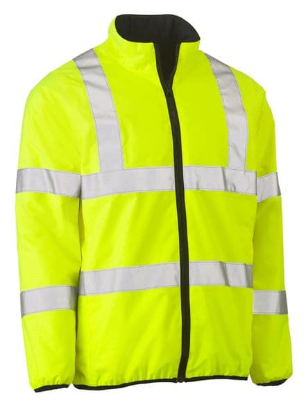 Bisley Bisley Taped Hi Vis Reversible Puffer Jacket (BJ6350HT) - Trade Wear