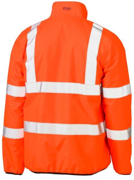 Bisley Bisley Taped Hi Vis Reversible Puffer Jacket (BJ6350HT) - Trade Wear