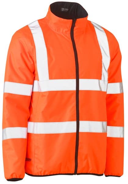 Bisley Bisley Taped Hi Vis Reversible Puffer Jacket (BJ6350HT) - Trade Wear