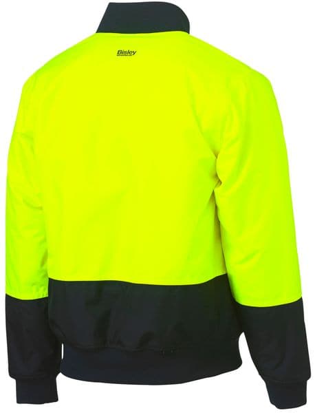 Bisley Bisley Two Tone Hi Vis Bomber Jacket (BJ6730) - Trade Wear