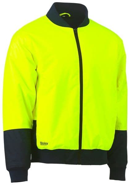 Bisley Bisley Two Tone Hi Vis Bomber Jacket (BJ6730) - Trade Wear