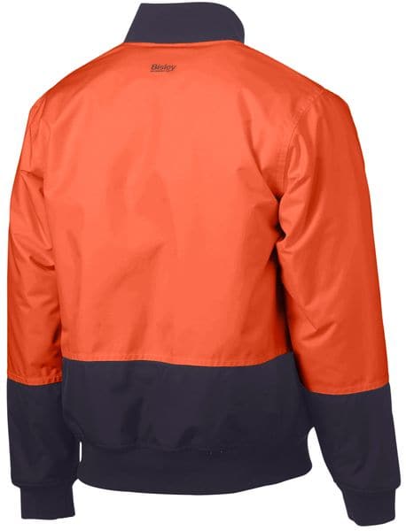 Bisley Bisley Two Tone Hi Vis Bomber Jacket (BJ6730) - Trade Wear