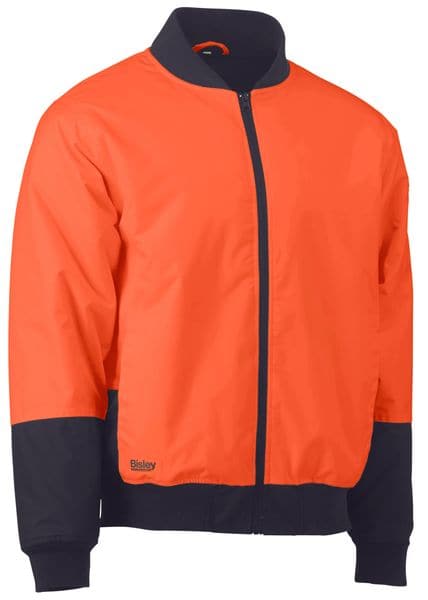 Bisley Bisley Two Tone Hi Vis Bomber Jacket (BJ6730) - Trade Wear