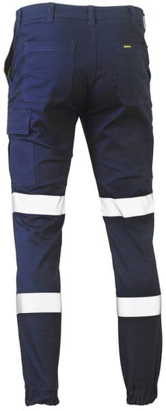 Bisley Bisley Taped Biomotion Stretch Cotton Drill Cargo Pants (BPC6028T) - Trade Wear