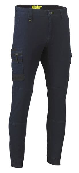 Bisley Bisley Flex and Move™ Stretch Denim Cargo Cuffed Pants (BPC6335) - Trade Wear