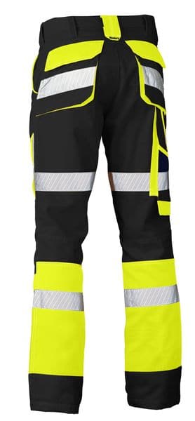 Bisley Bisley Taped Biomotion Contrast Hi Vis Pant (BP6412T) - Trade Wear