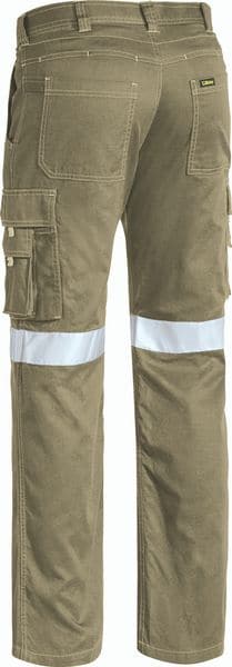 Bisley Bisley 3M Taped Cool Vented Lightweight Cargo Pant - Khaki (BPC6431T) - Trade Wear