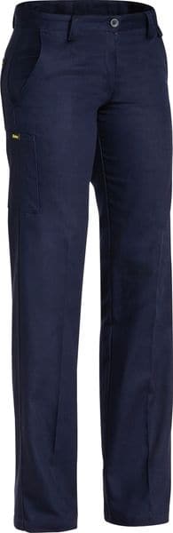 Bisley Ladies - Drill Pant - Navy (BPL6007) - Trade Wear