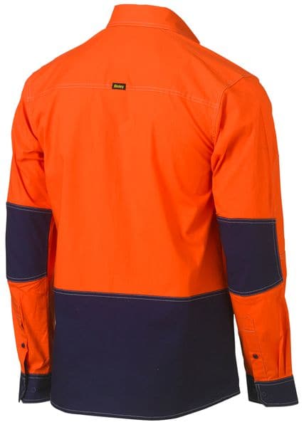 Bisley Bisley Flex and Move™ Hi Vis Utility Shirt (BS6177) - Trade Wear