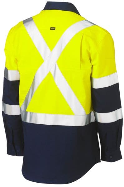 Bisley Bisley 3M X Taped Hi Vis Cool Lightweight Shirt (BS6696XT) - Trade Wear