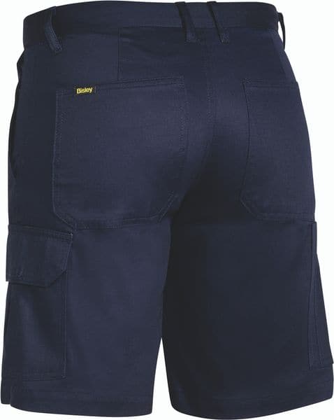 Bisley Womens - Drill Light Weight Utility Short - Navy (BSHL1999) - Trade Wear