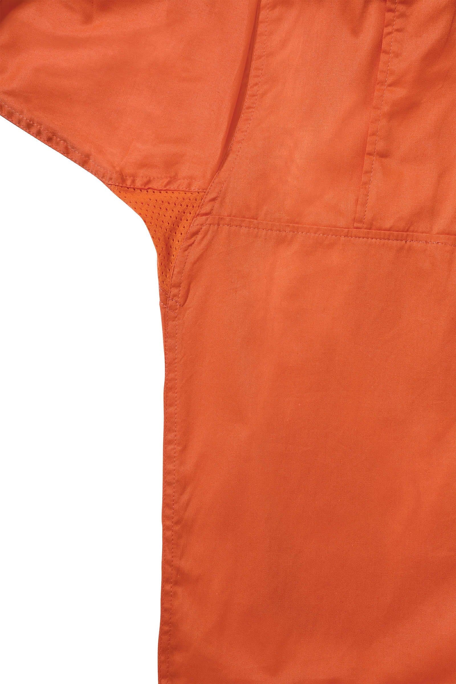 Bisley Cool Lightweight Gusset Cuff Hi Vis Drill Shirt - Long Sleeve - Orange (BS6894) - Trade Wear