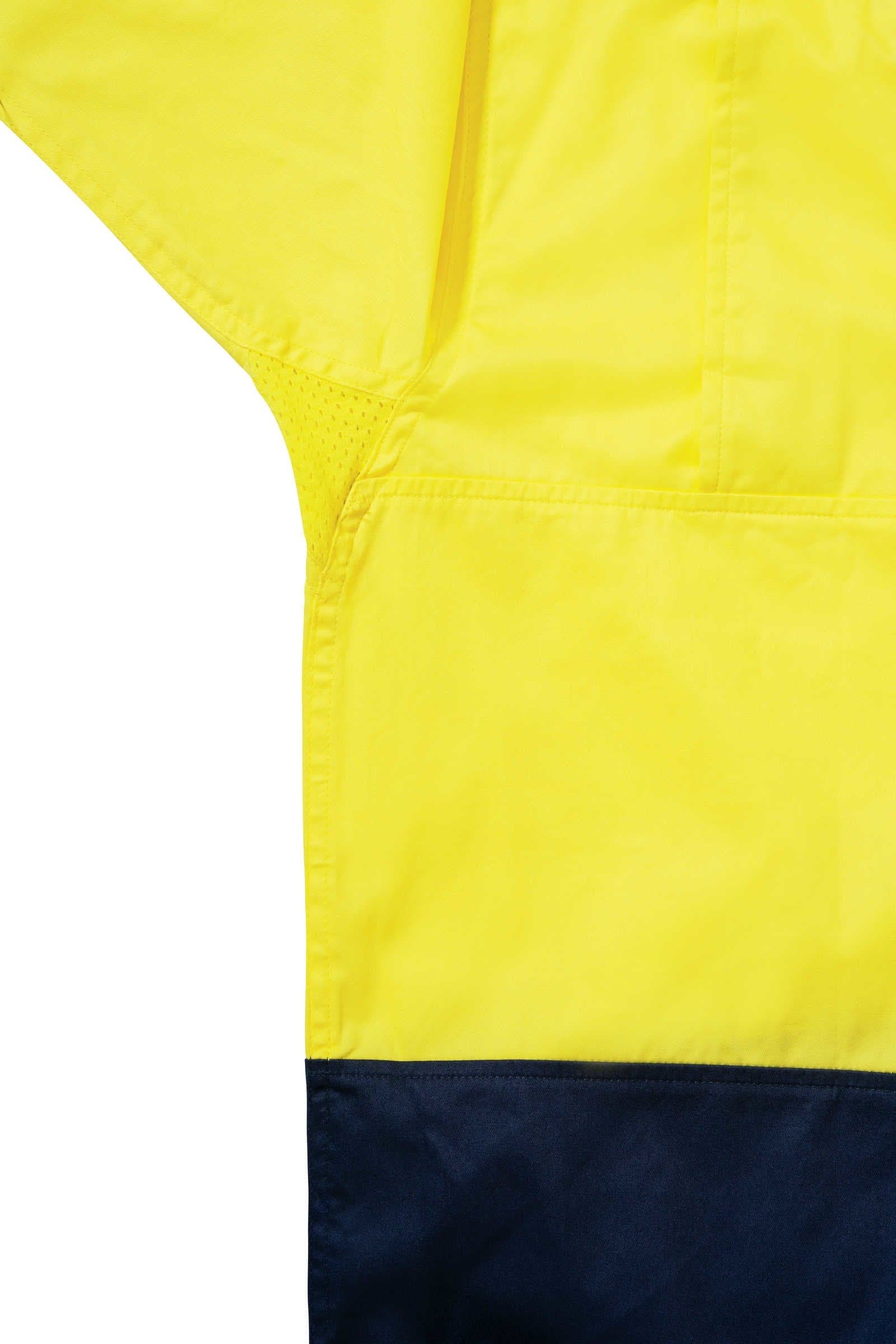 Bisley 2 Tone Hi Vis Cool Ventilated Drill Shirt Long Sleeve (BS6895)