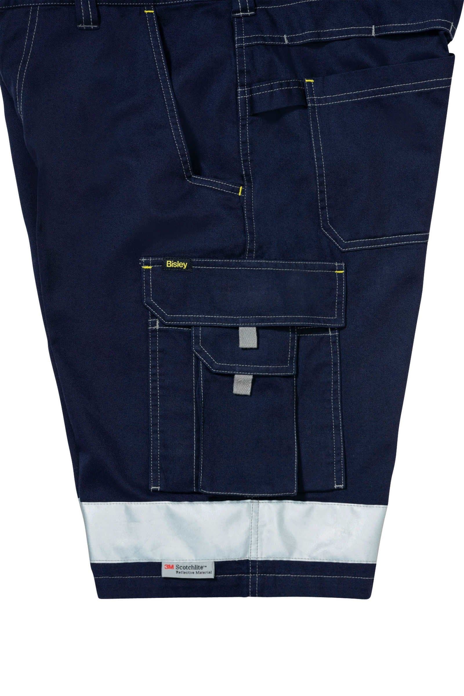 Bisley 3M Taped Cool Vented Lightweight Cargo Short (BSHC1432T) - Trade Wear