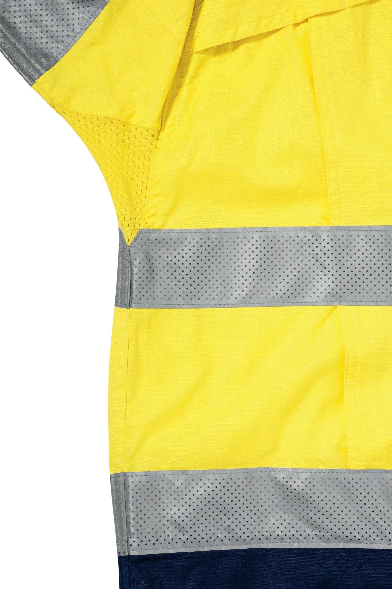 Bisley 3M Taped Hi Vis X Airflow™ Ripstop Shirt (BS6415T) - Trade Wear