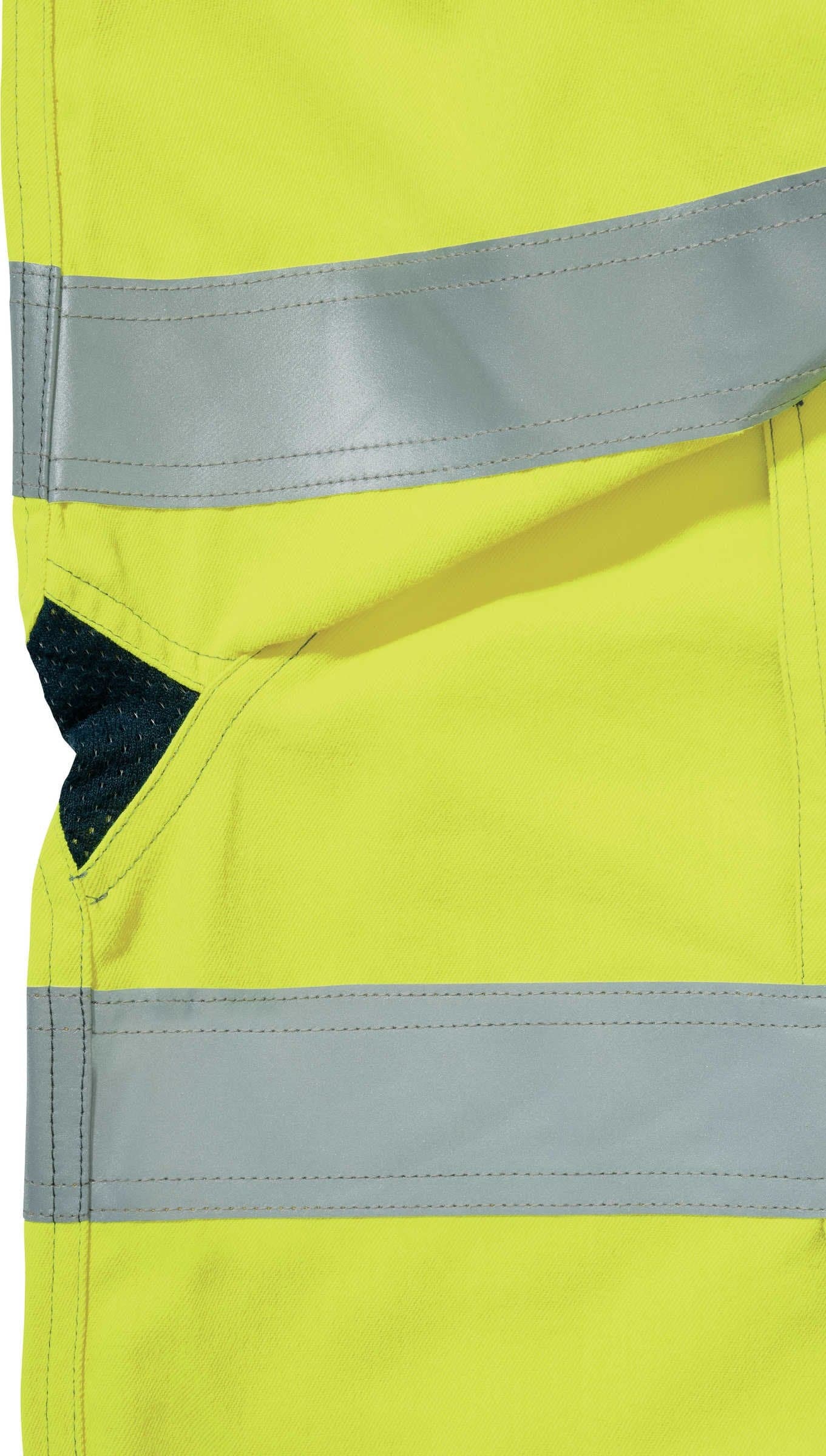 Bisley Tencate Tecasafe Plus Taped Two Tone Hi Vis FR Vented Long Sleeve Shirt (BS8082T) - Trade Wear