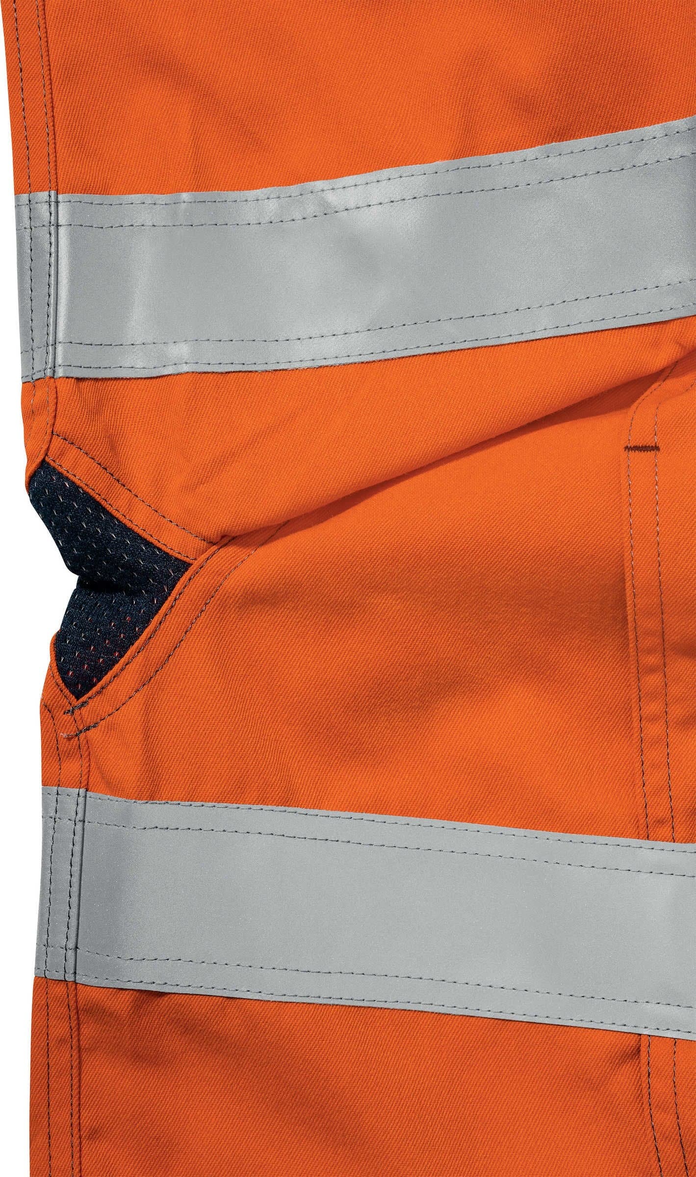 Bisley Tencate Tecasafe Plus Taped Two Tone Hi Vis FR Vented Long Sleeve Shirt (BS8082T) - Trade Wear