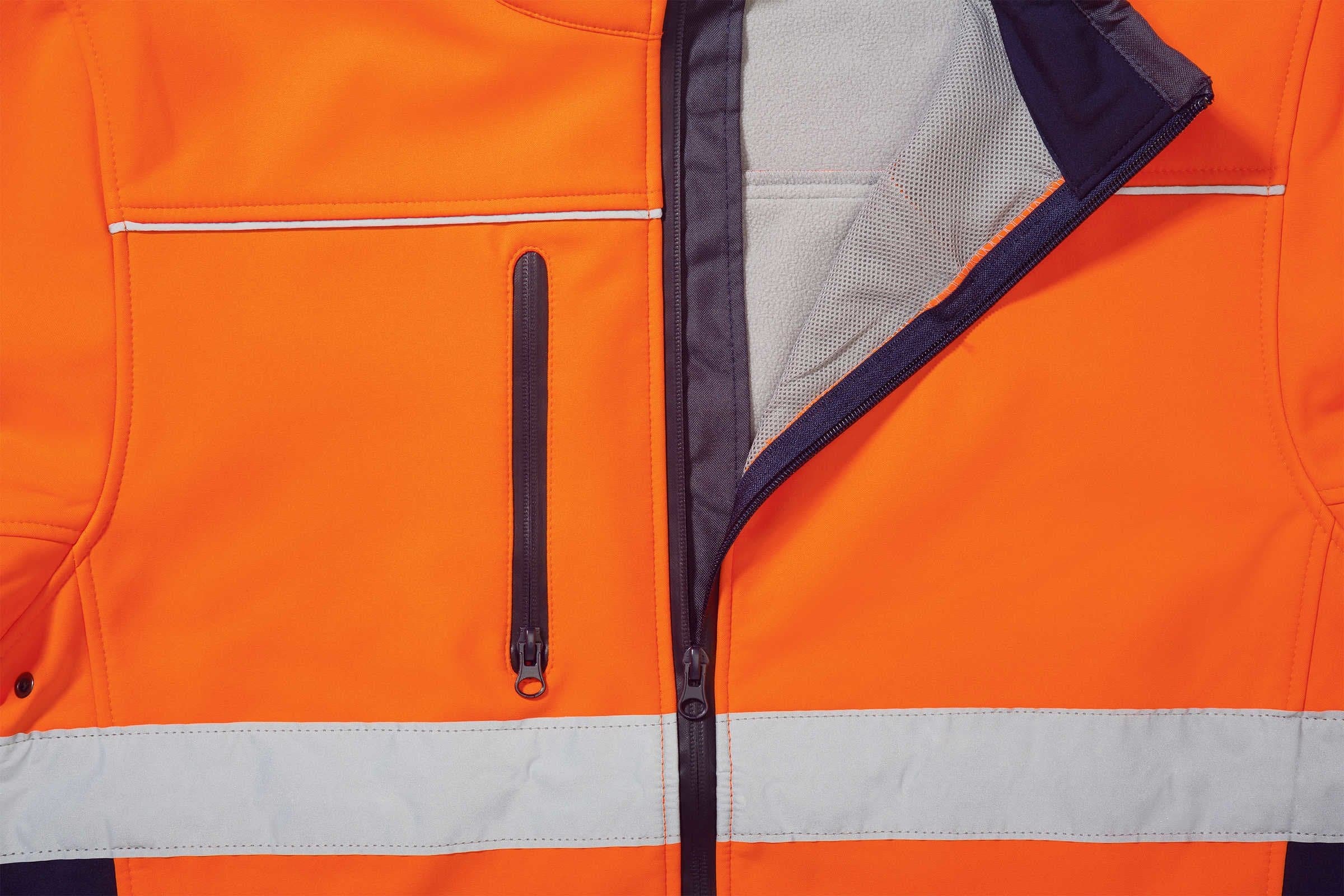 Bisley Soft Shell Jacket with 3M Reflective Tape (BJ6059T)