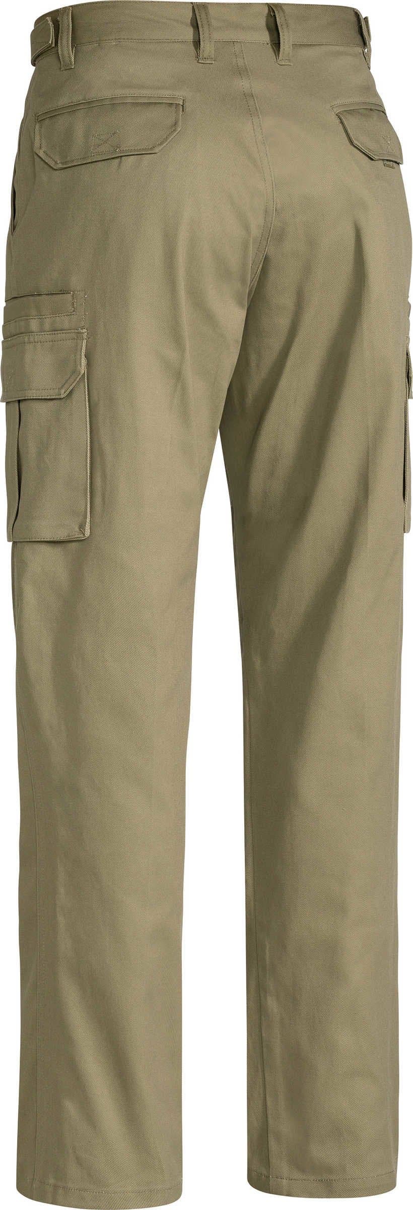 Bisley 8 Pocket Cargo Pant - Khaki (BPC6007) - Trade Wear