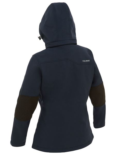 Bisley Womens Flex & Move™ Hooded Soft Shell Jacket (BJL6570)
