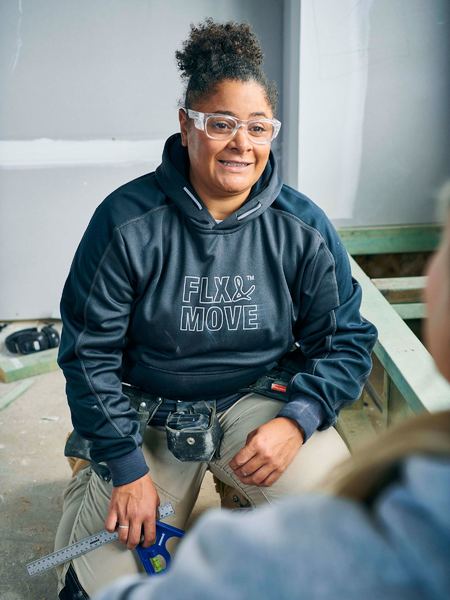 Bisley Flex & Move Pullover Hoodie with Print (BK6902P)