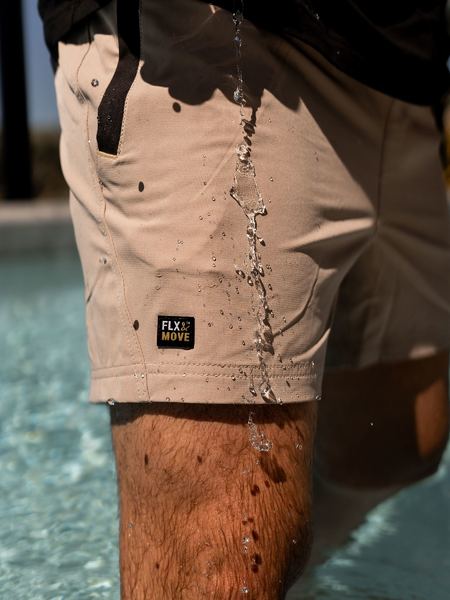 Flex & Move™ 4-Way Stretch Elastic Waist Short (BSH1331)