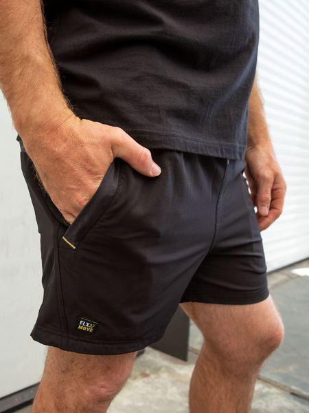 Flex & Move™ 4-Way Stretch Elastic Waist Short (BSH1331)