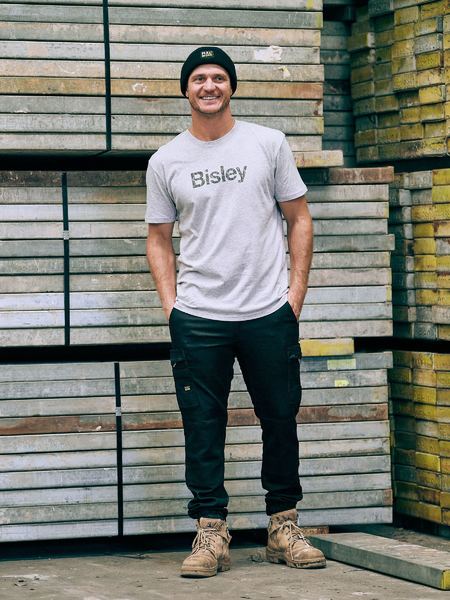 Bisley Flex and Move™ Stretch Denim Cargo Cuffed Pants (BPC6335)