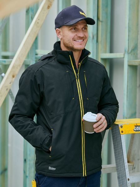 Bisley Flex and Move™ Heavy Duty Wet Weather Dobby Jacket (BJ6943)