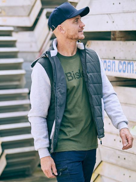 Bisley Flex & Move™ Contrast Puffer Fleece Hoodie (BJ6944) - Trade Wear