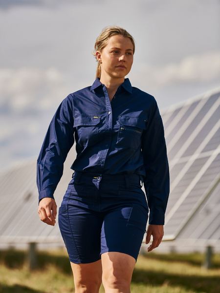 Bisley Womens X Airflow™ Stretch Ripstop Shirt (BL6490)